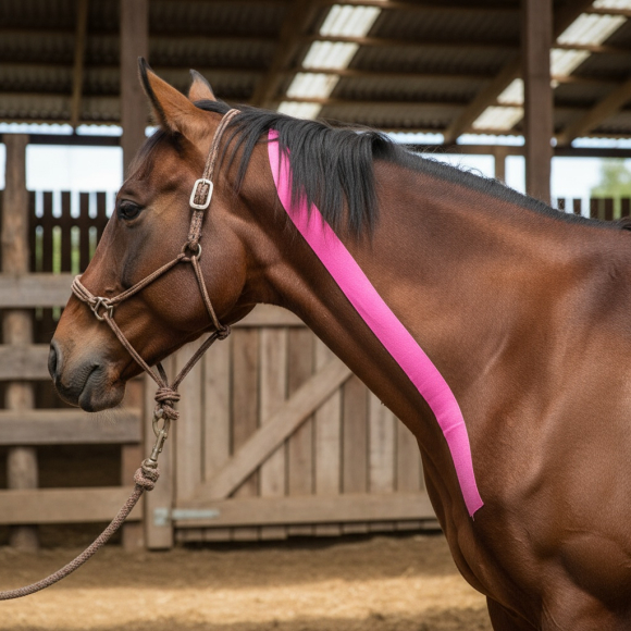 Preview: EquiTecs Kinesiology Tape 2-Way 5cmx5m Set (Pink,Royalblau,Schwarz)